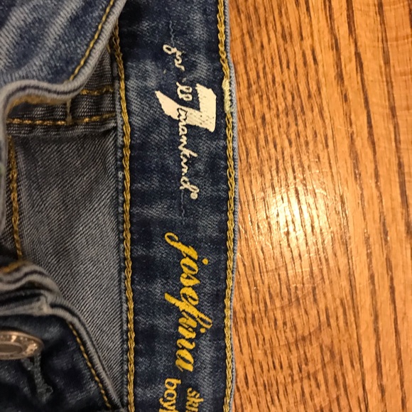 Girls 7 for all man kind jeans - Picture 4 of 4